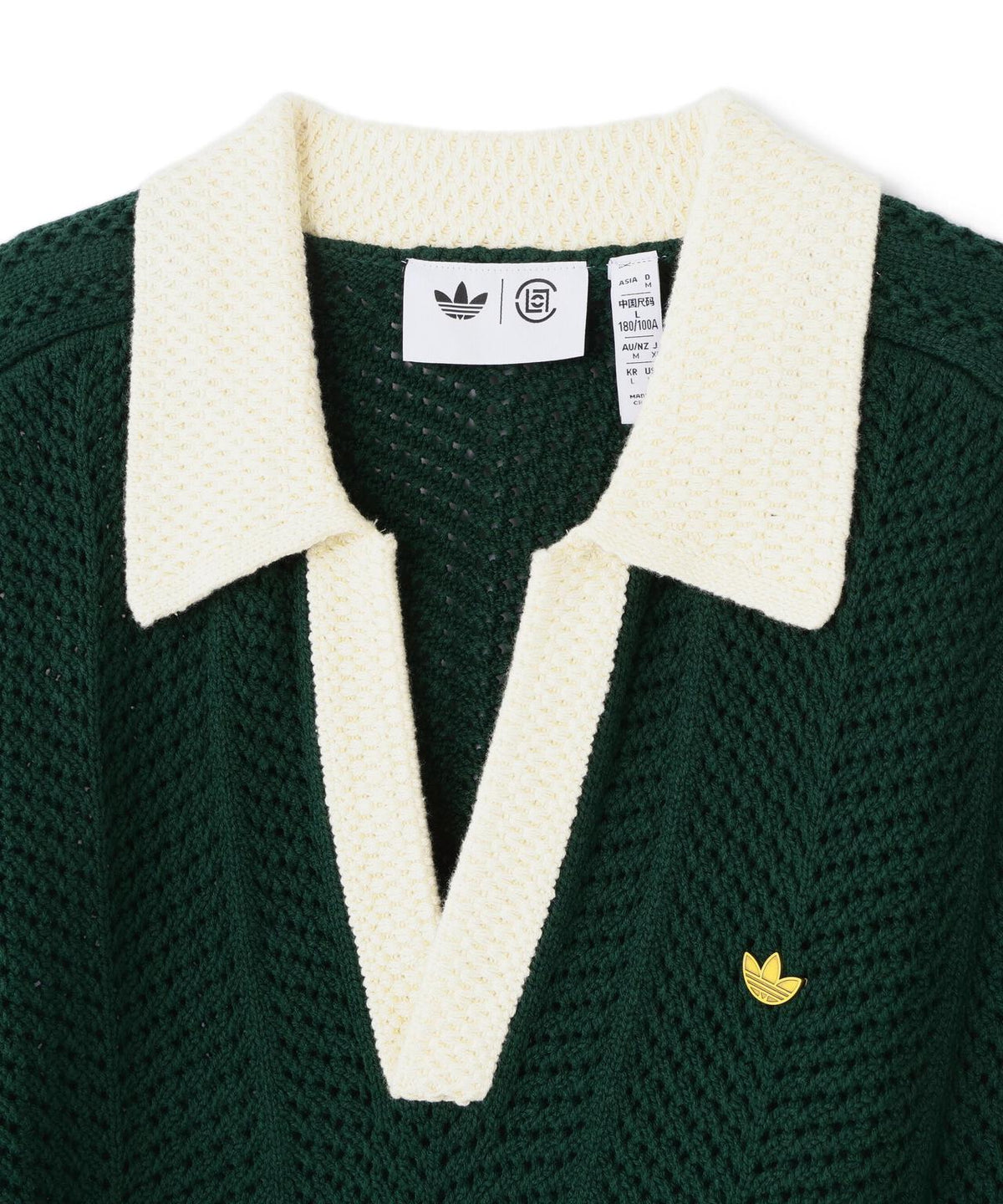adidas Originals×CLOT/アディダスオリジナルス×クロット/KNIT POLO