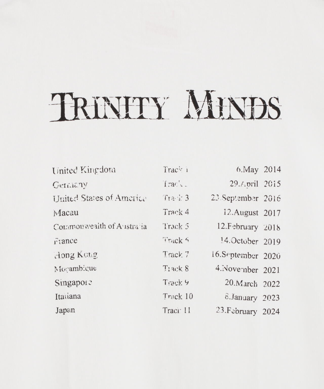 DankeSchon/ダンケシェーン/SWITCH S/S TEE