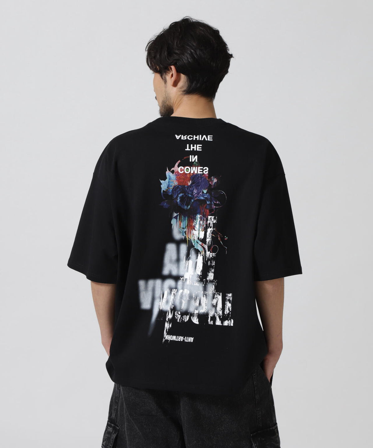 A4A/エーフォーエー/ S/S TEE FLOWER