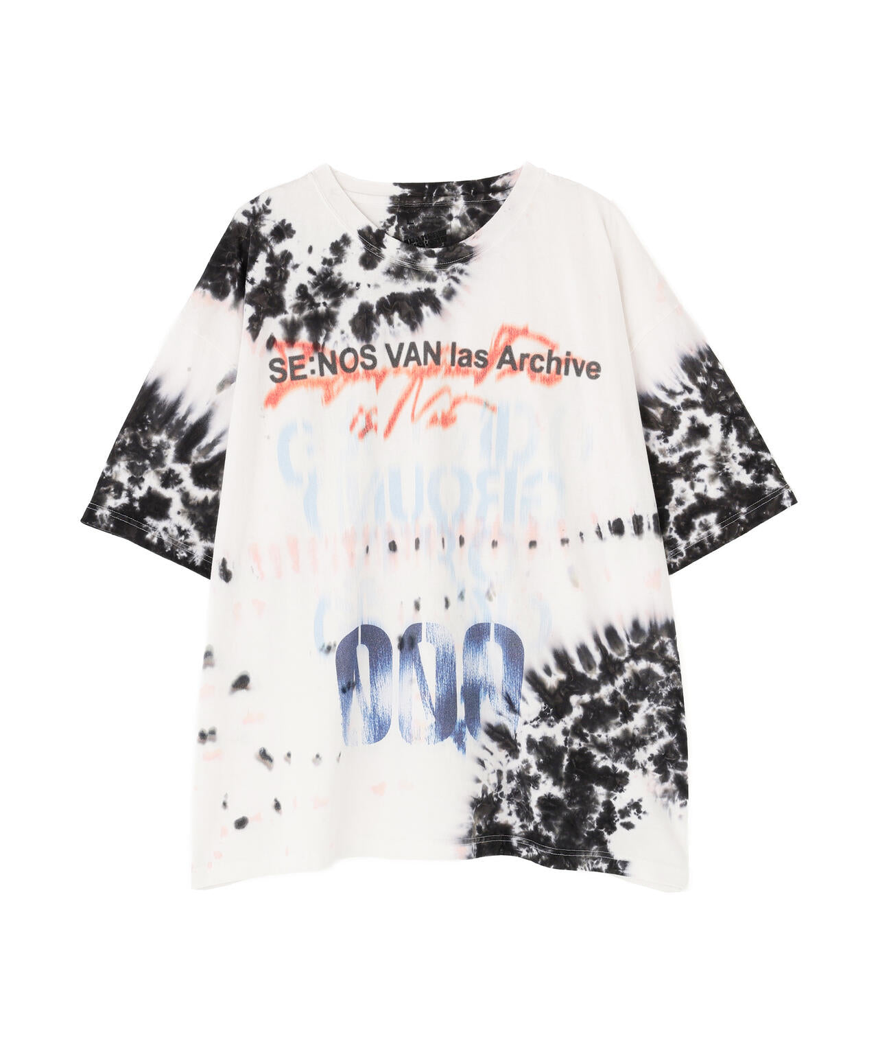 DankeSchon/ダンケシェーン/TIEDYE S/S TEE GROUNDZERO