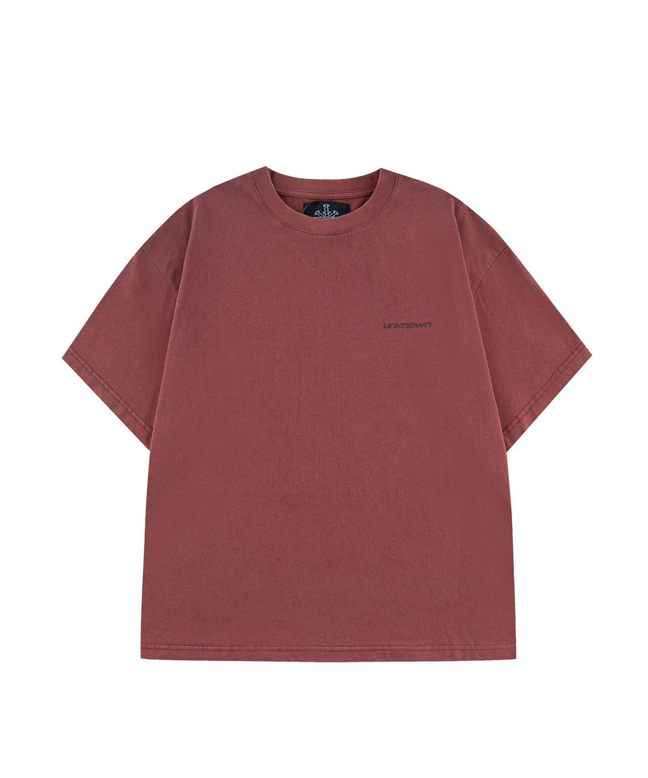 UNKNOWNLONDON/アンノウンロンドン/OUTLINE CROSS RHINESTONE T