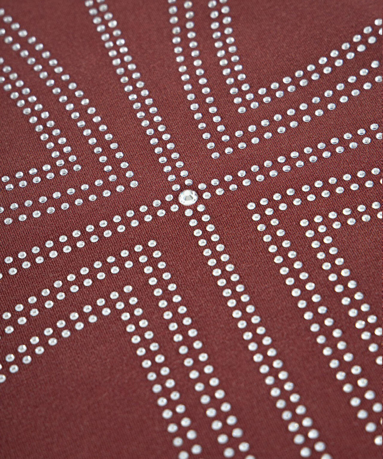 UNKNOWNLONDON/アンノウンロンドン/OUTLINE CROSS RHINESTONE T