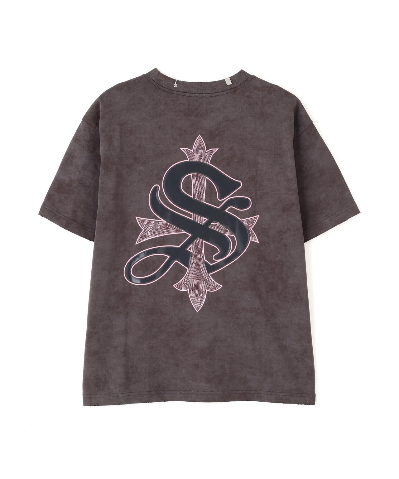 SUPPLIER/サプライヤー/【LHP EXCLUSIVE】DAMAGE PIERCED CROSS TEE