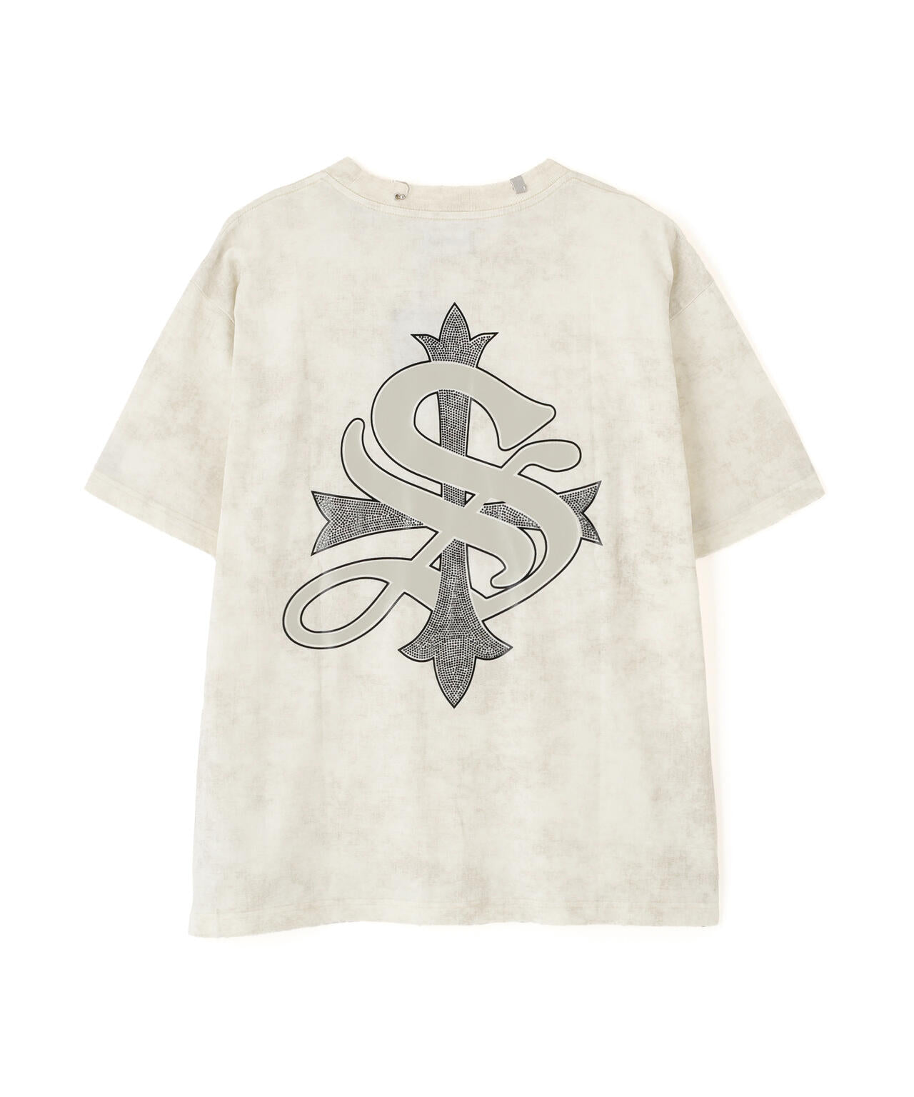 SUPPLIER/サプライヤー/【LHP EXCLUSIVE】DAMAGE PIERCED CROSS TEE