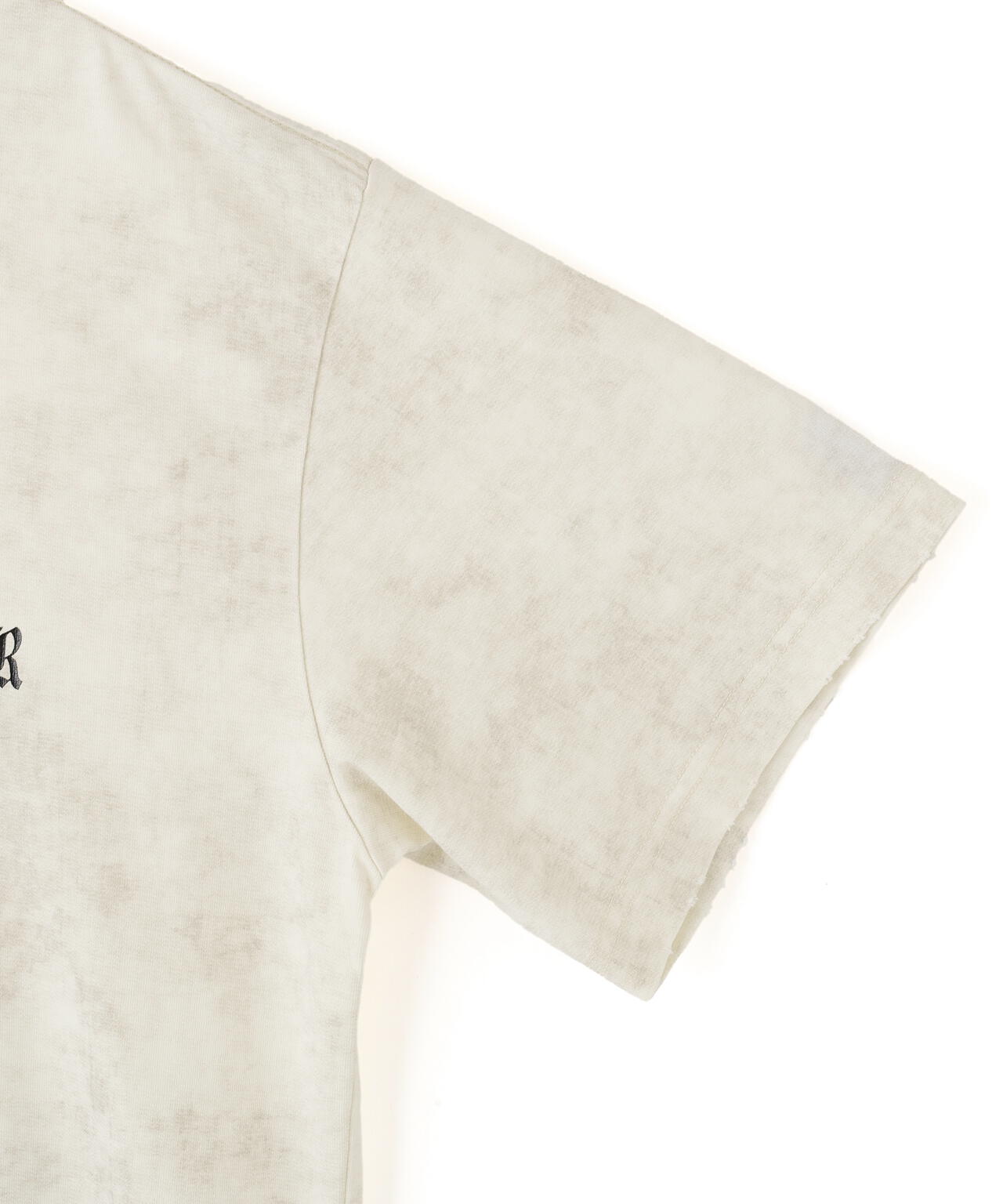 SUPPLIER/サプライヤー/【LHP EXCLUSIVE】DAMAGE PIERCED CROSS TEE