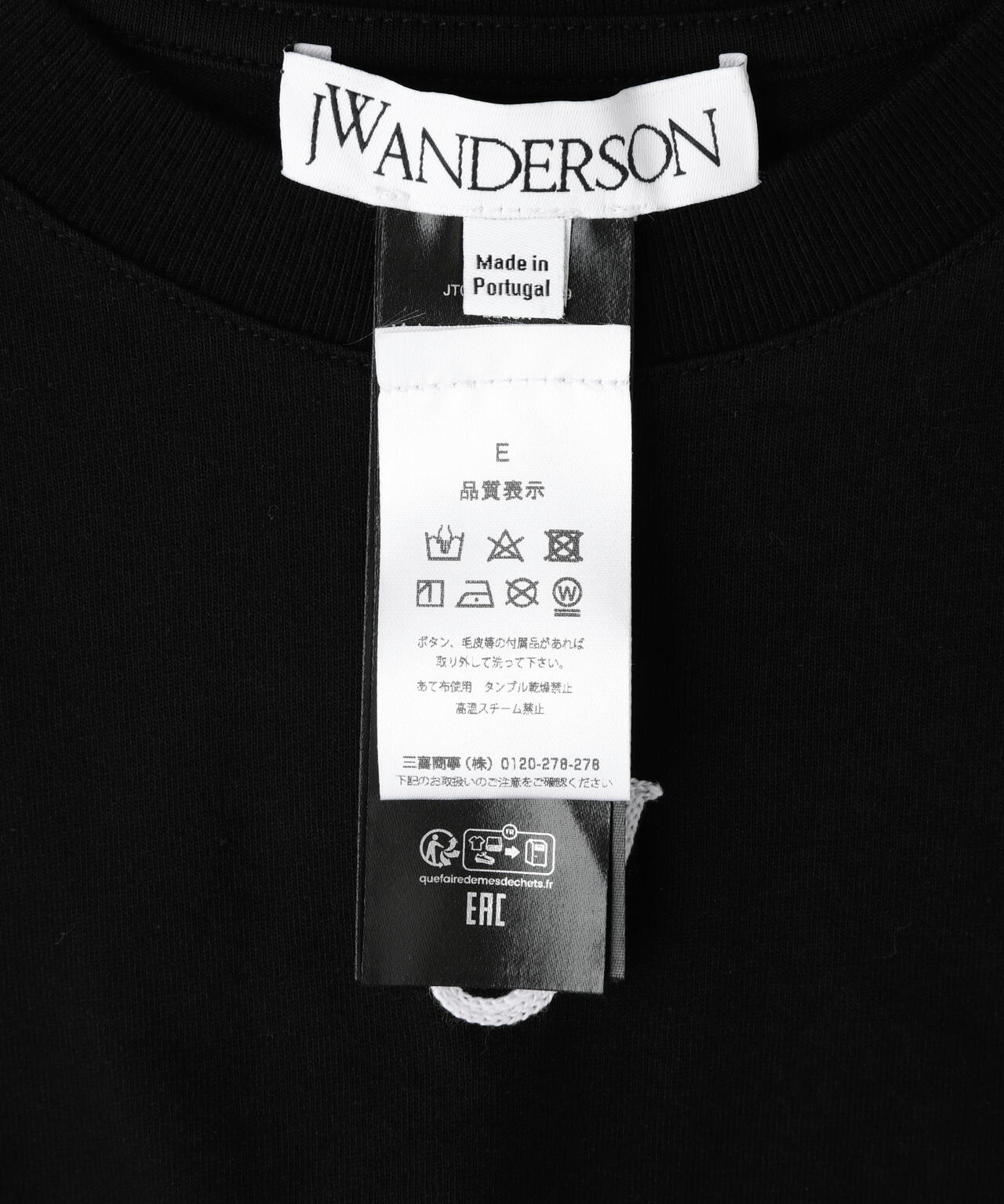 JW Anderson/ジェイダブリューアンダーソン/ANCHOR EMBROIDERY PCT T-SHIRT