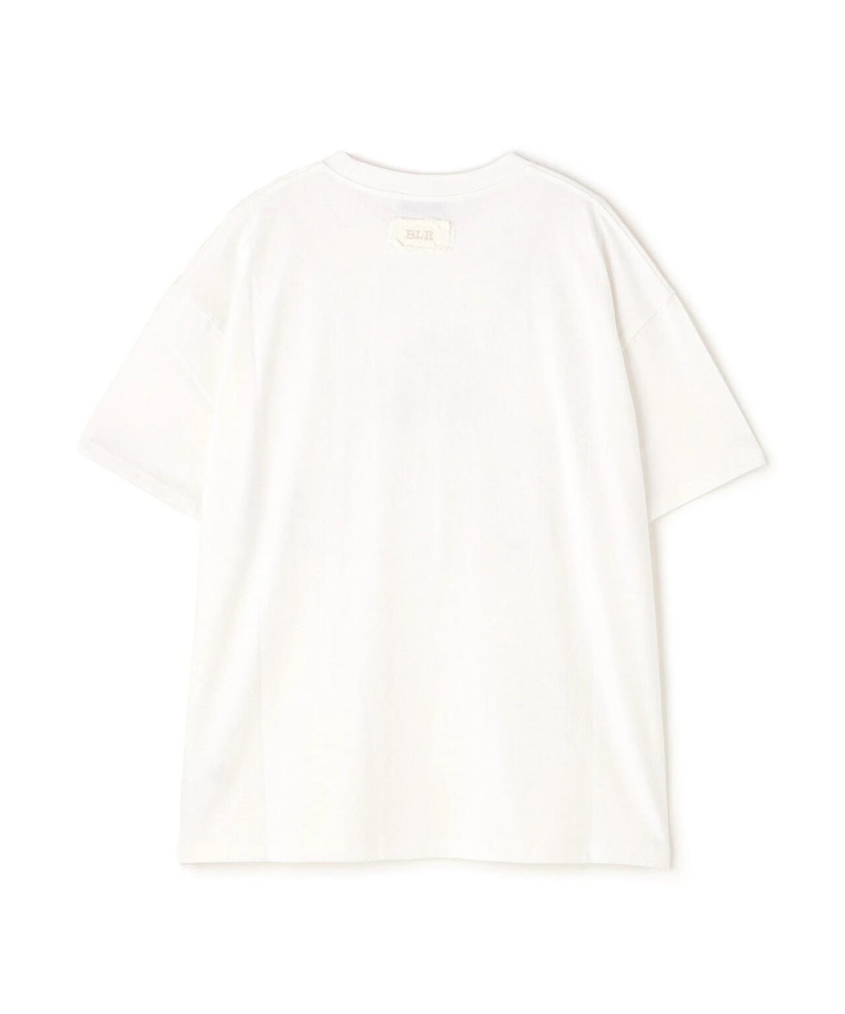BLR/ビーエルアール/BLURRED LOGO PRINTED T-SHIRT