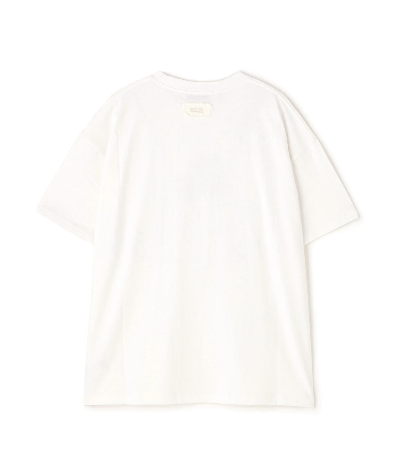 BLR/ビーエルアール/BLURRED LOGO PRINTED T-SHIRT