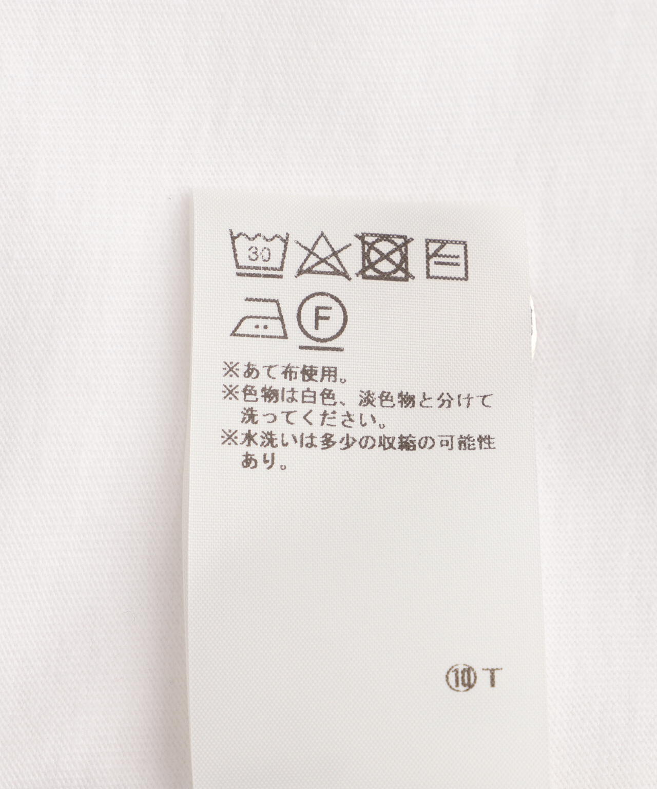 BLR/ビーエルアール/BLURRED LOGO PRINTED T-SHIRT