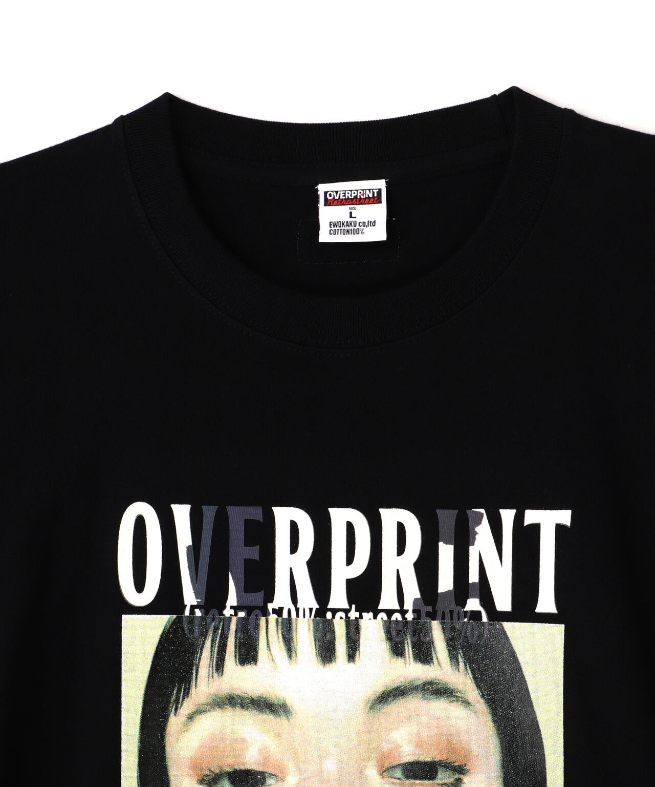 overprint/オーバープリント/パン TEE