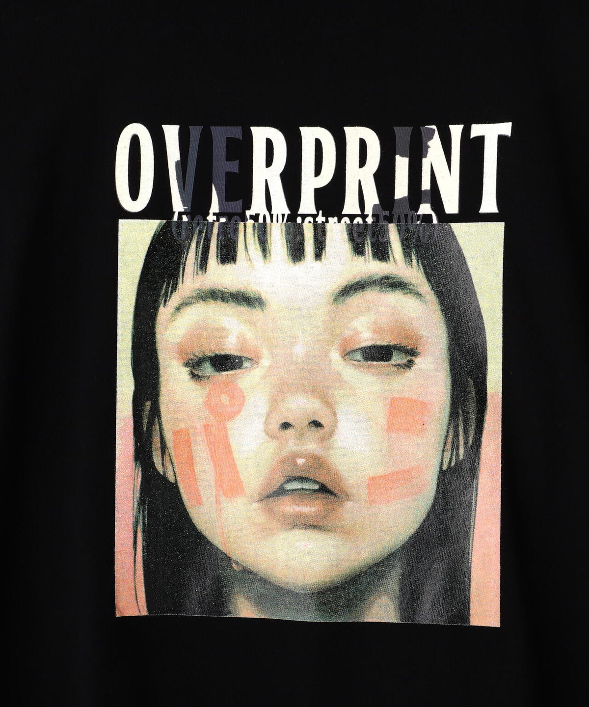 overprint/オーバープリント/パン TEE