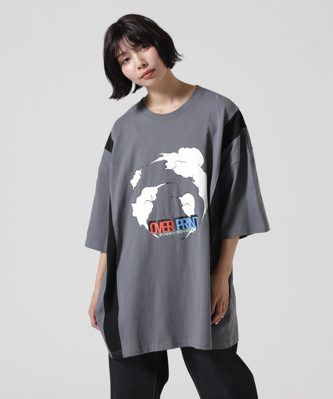 overprint/オーバープリント/CLOUD TEE