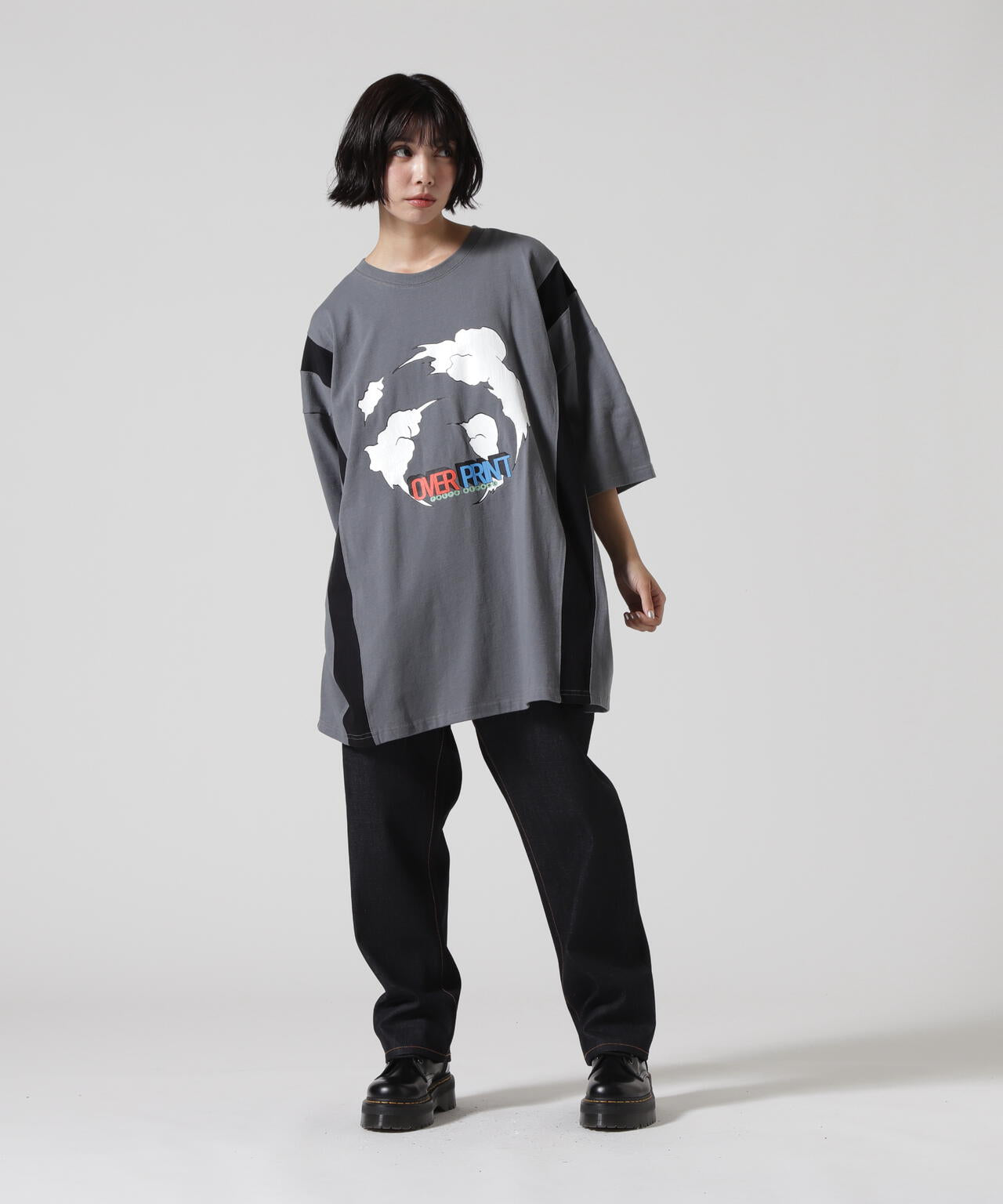 overprint/オーバープリント/CLOUD TEE