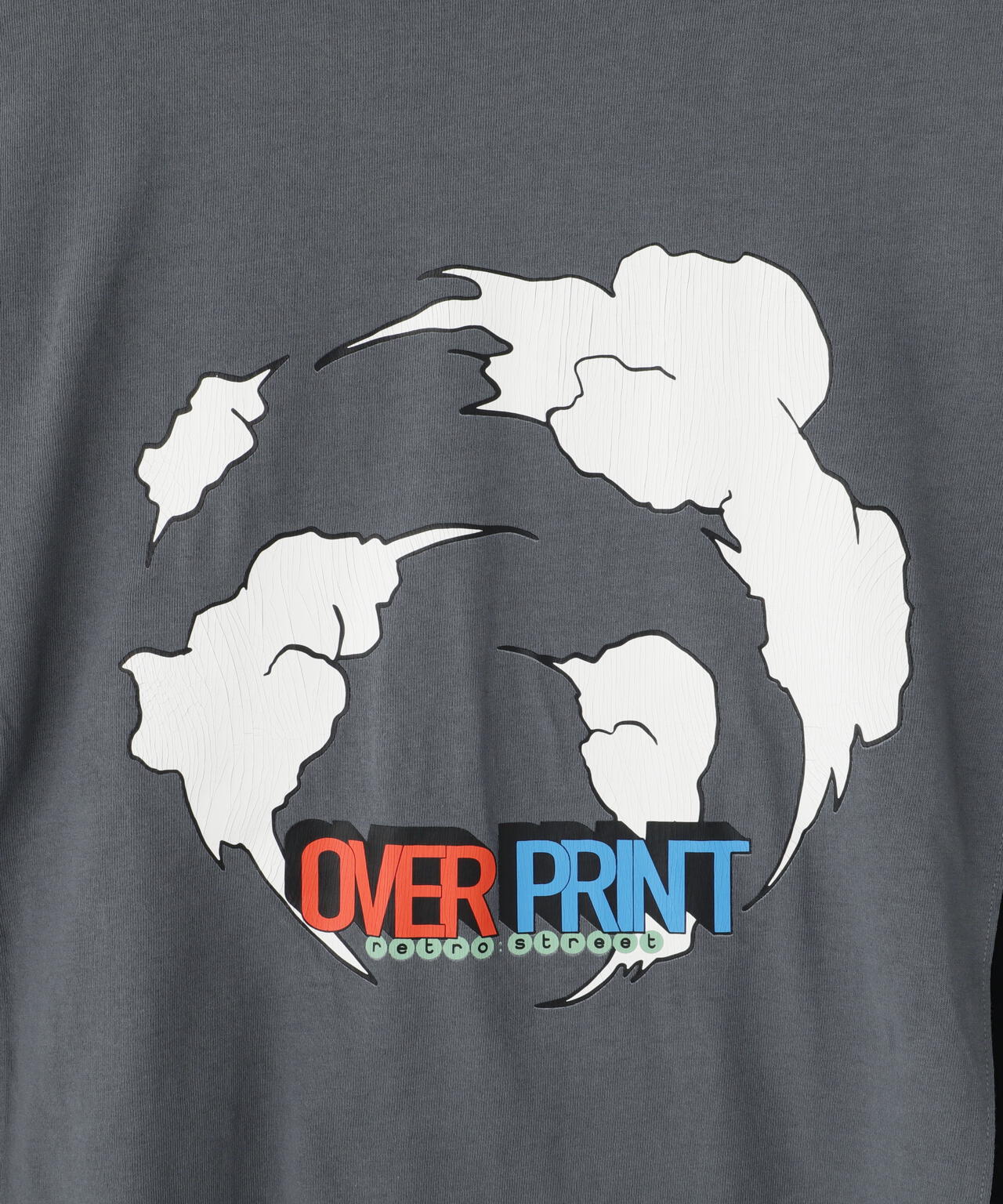 overprint/オーバープリント/CLOUD TEE