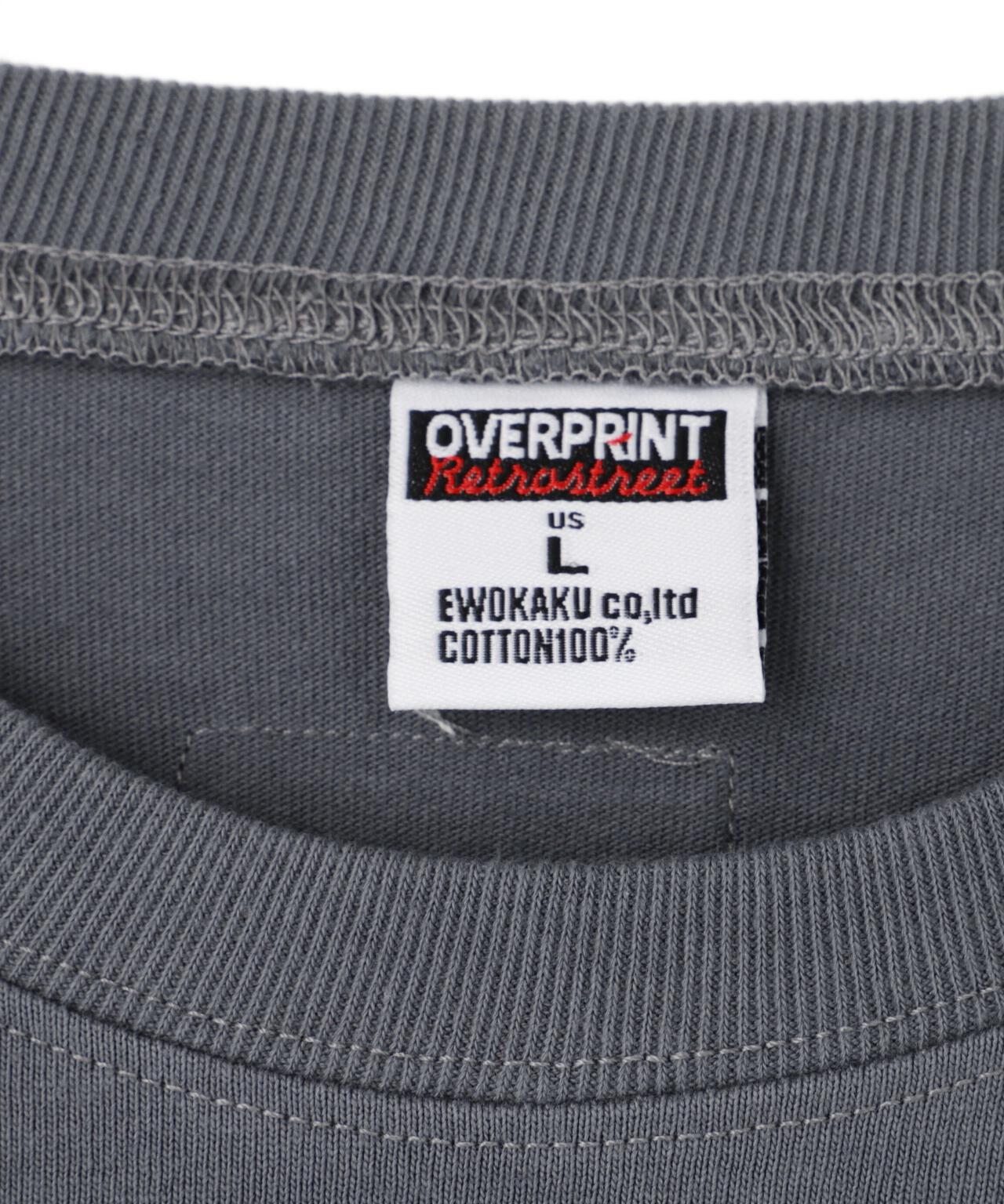 overprint/オーバープリント/CLOUD TEE
