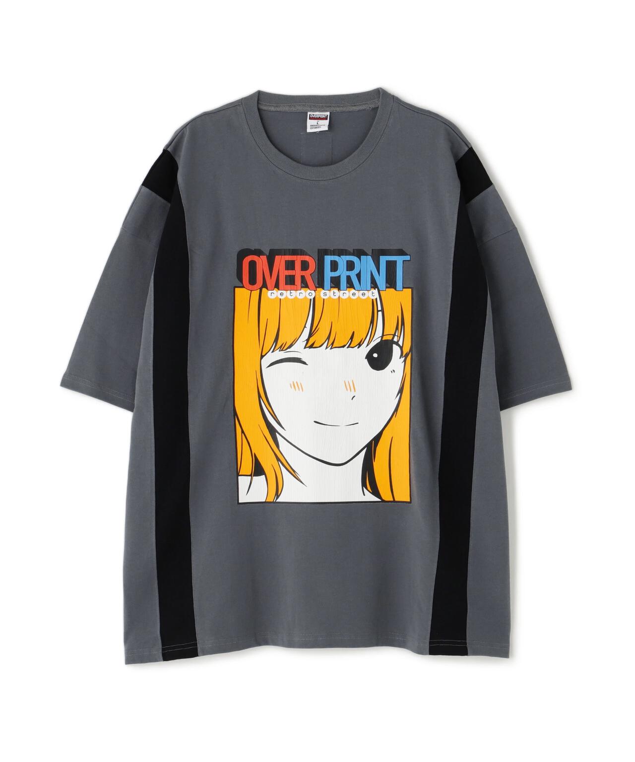 overprint/オーバープリント/COVER TEE
