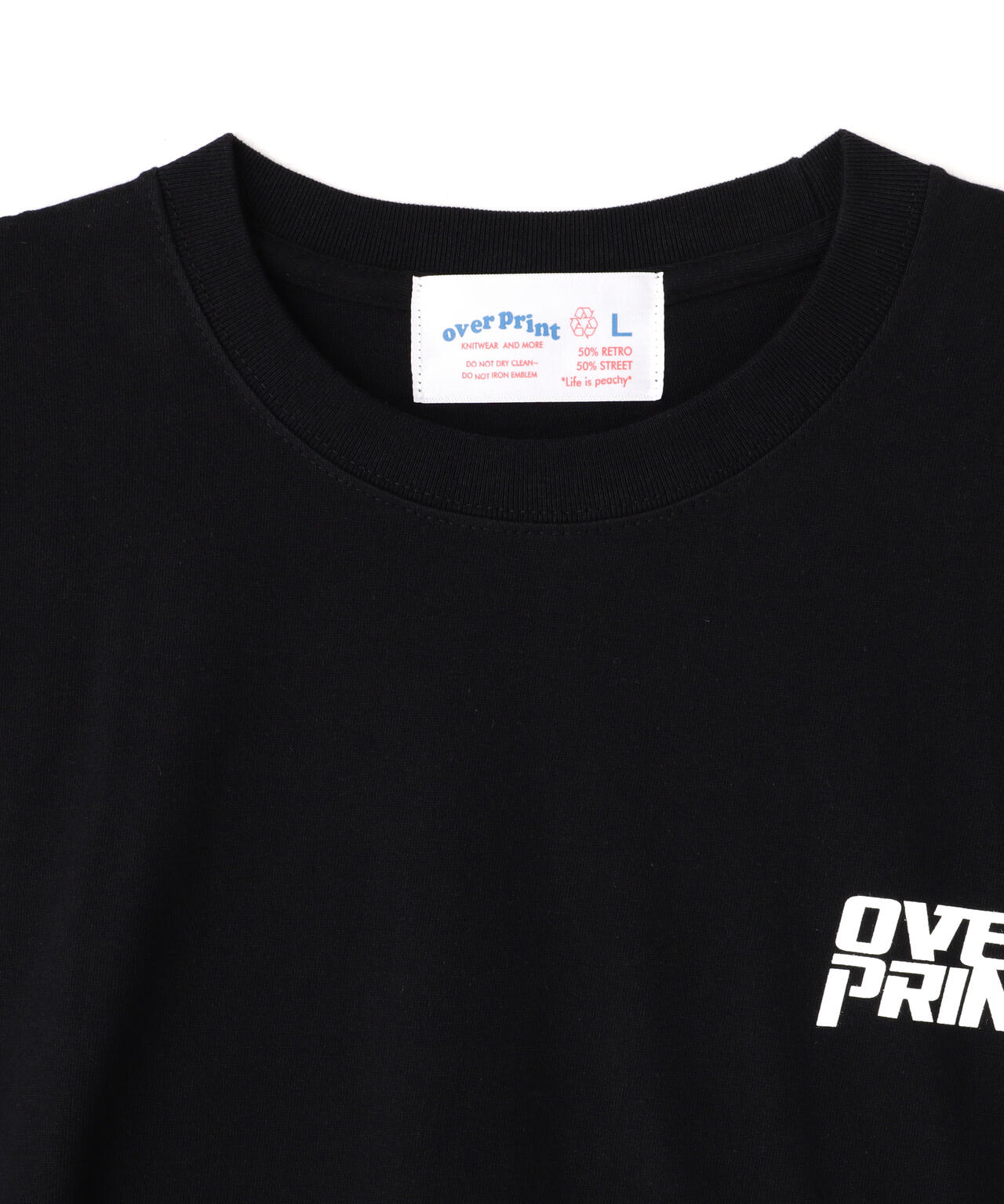 overprint/オーバープリント/SATAN TEE MAMORU
