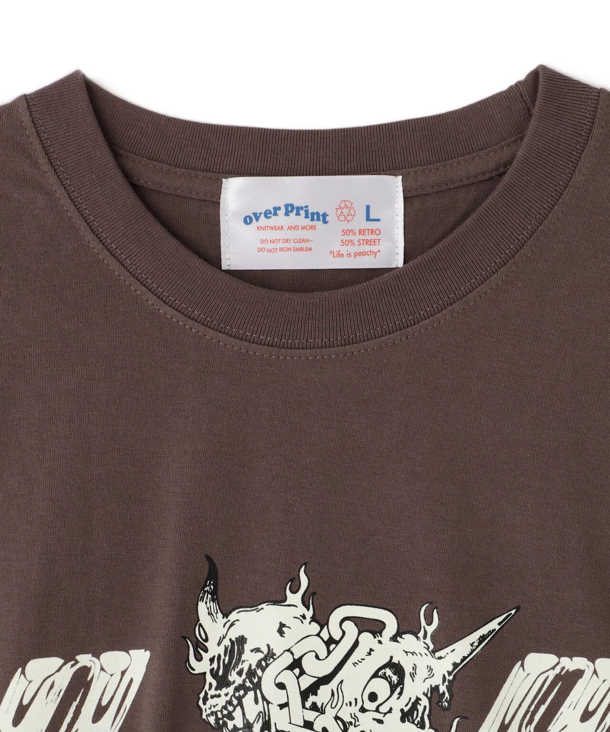 overprint/オーバープリント/SATAN TEE 東京上空
