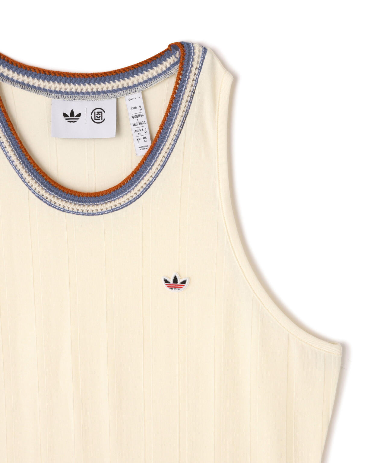 adidas Originals×CLOT/アディダスオリジナルス×クロット/KNIT C TANKTOP