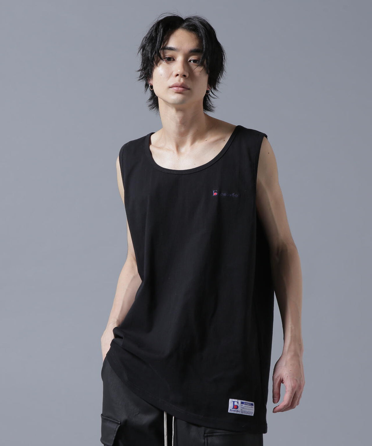 【WEB&DEPOT限定】DankeSchon/ダンケシェーン/16OE TANKTOP LOGO