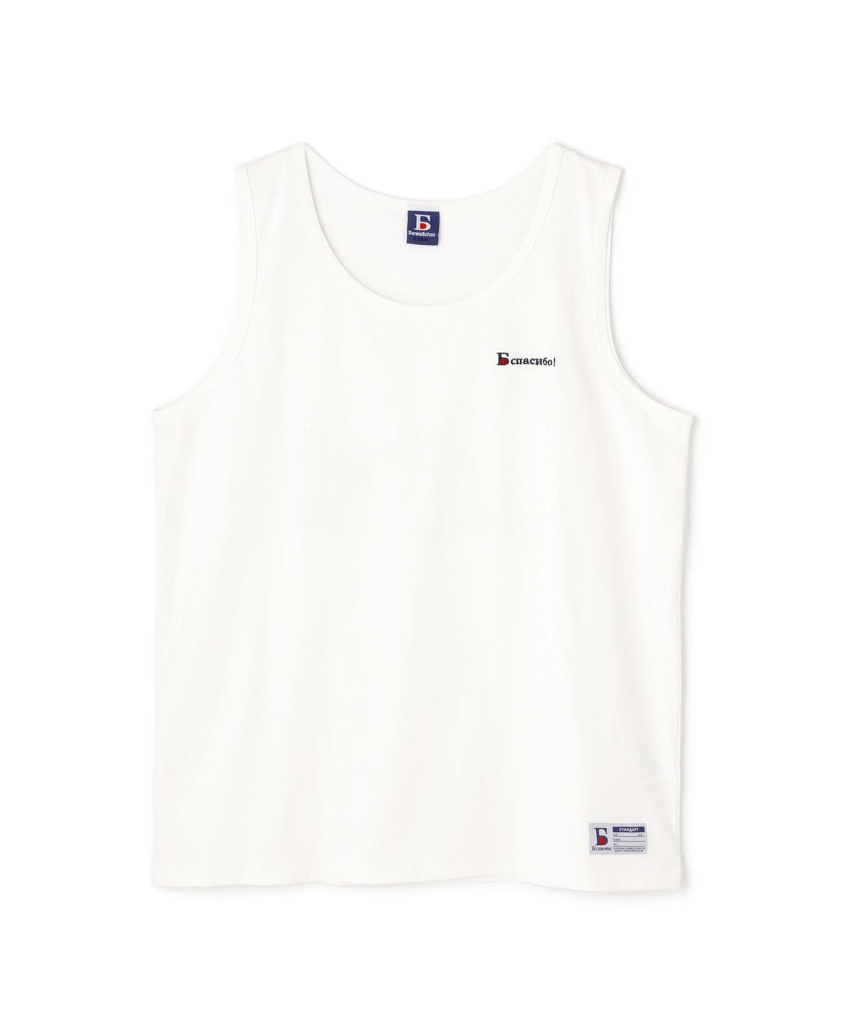 【WEB&DEPOT限定】DankeSchon/ダンケシェーン/16OE TANKTOP LOGO