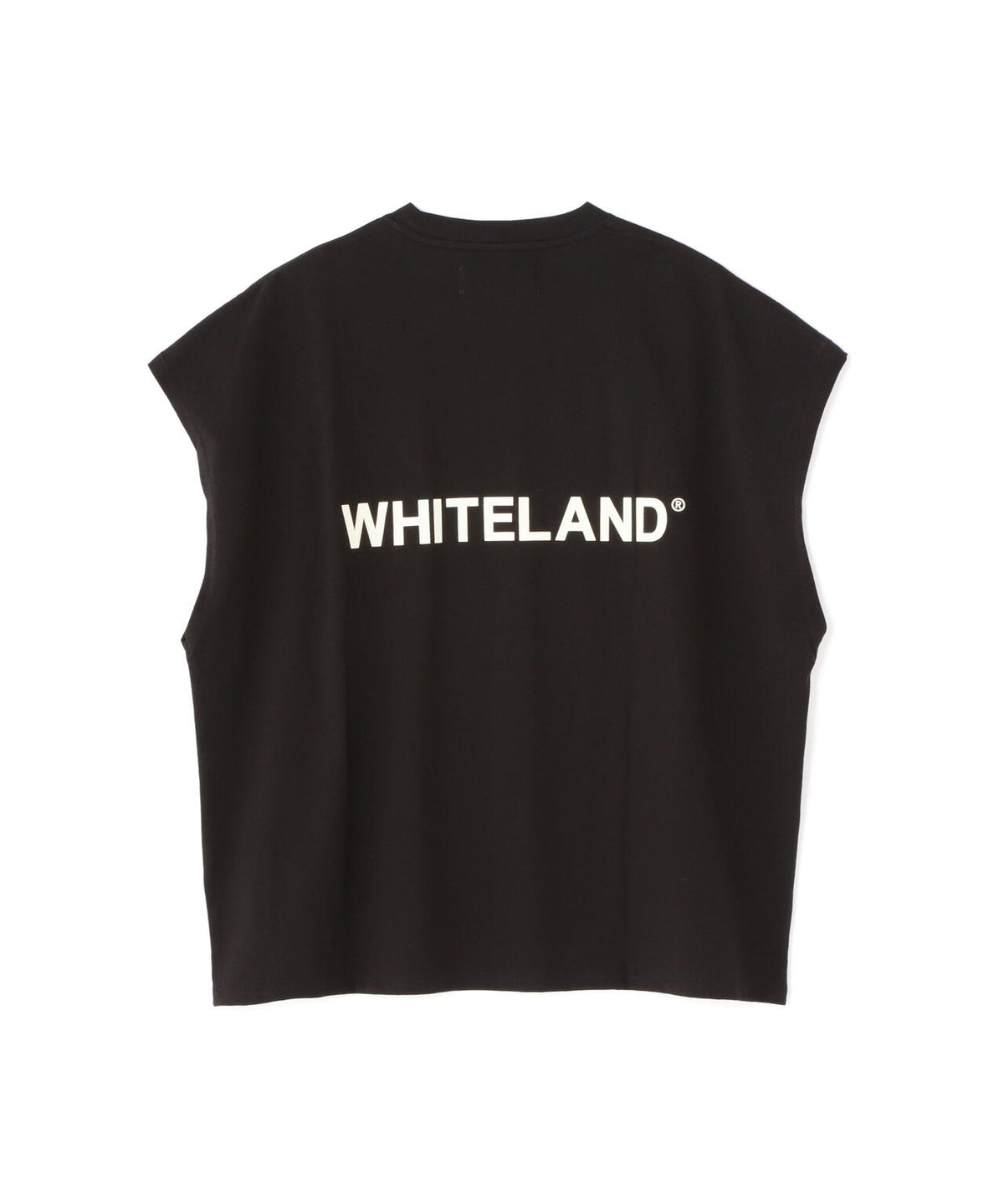 【WEB&DEPOT限定】WHITELAND/ホワイトランド/OWL LOGO NOSLEEVE TEE