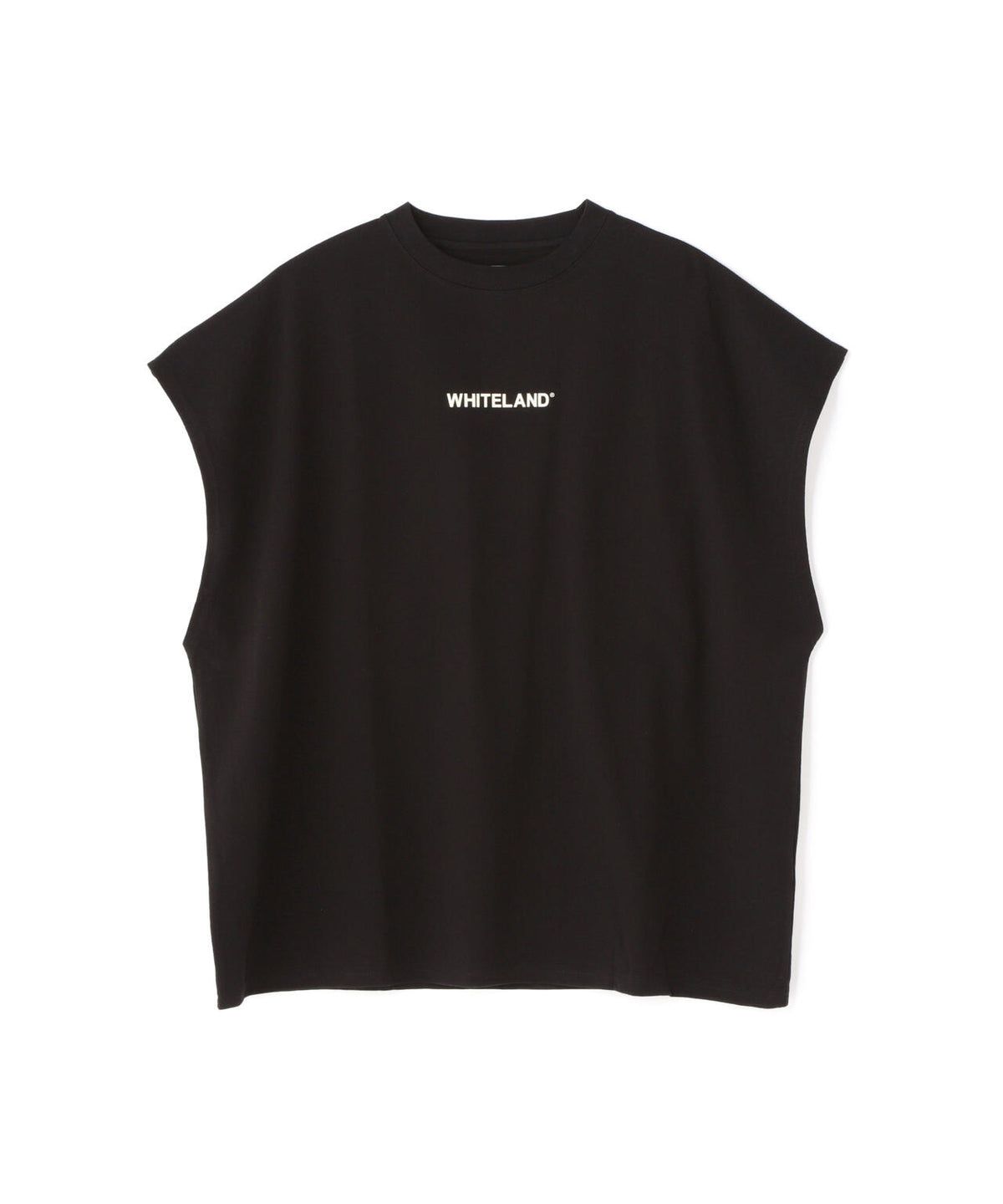 【WEB&DEPOT限定】WHITELAND/ホワイトランド/OWL LOGO NOSLEEVE TEE
