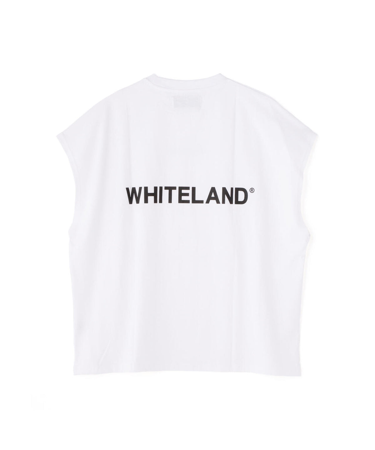 【WEB&DEPOT限定】WHITELAND/ホワイトランド/OWL LOGO NOSLEEVE TEE