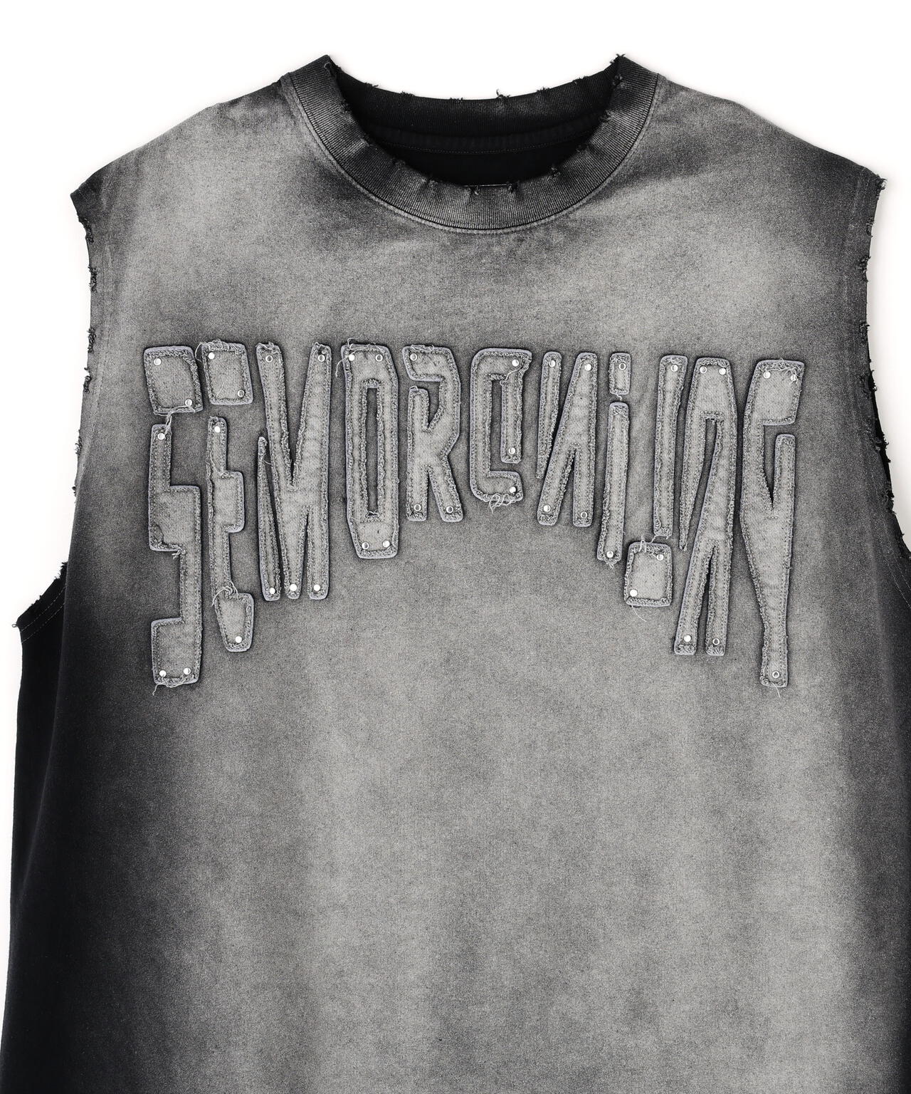 DankeSchon/ダンケシェーン/PIGMENT SPRAY NOSLEEVES STUDS