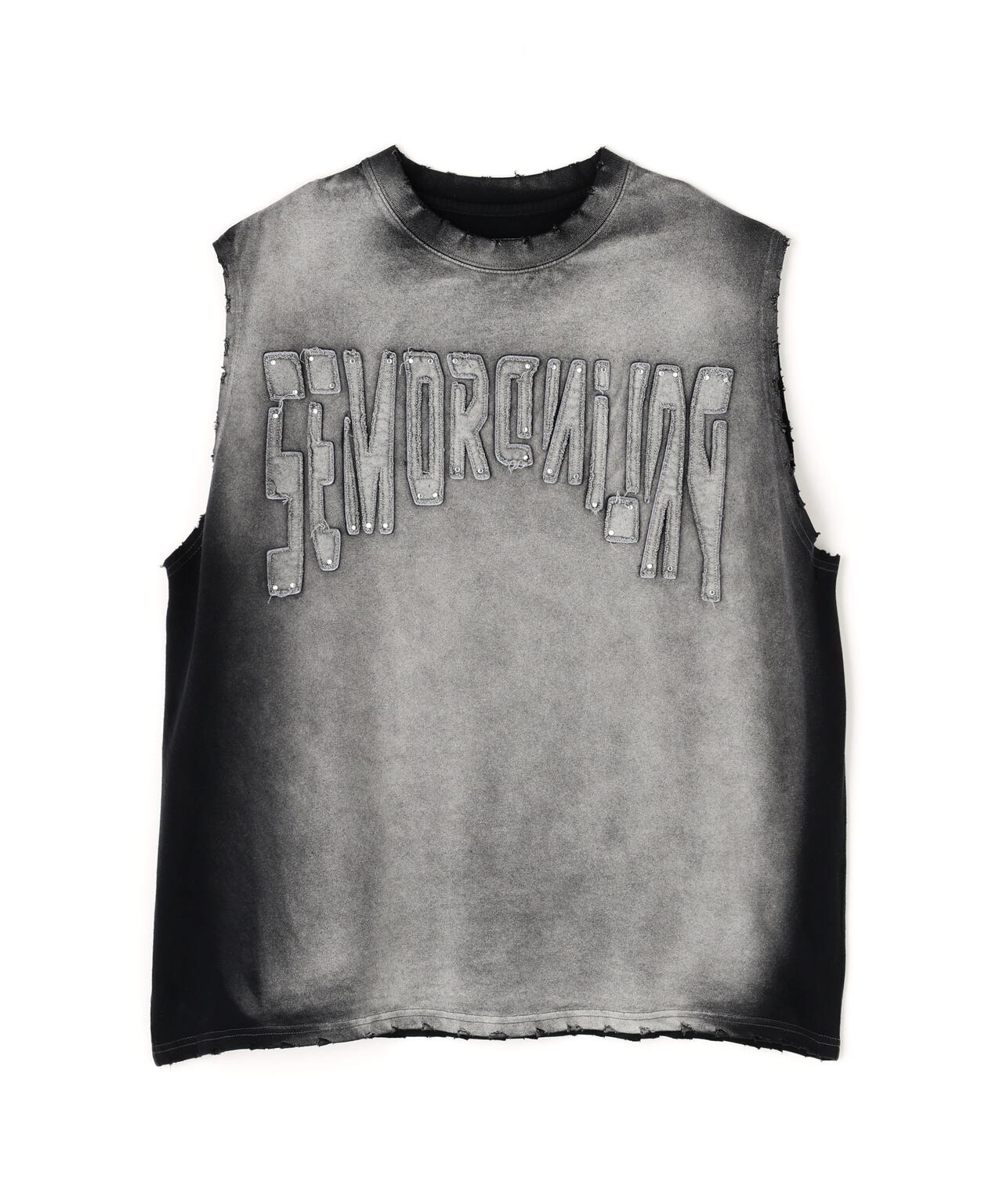 DankeSchon/ダンケシェーン/PIGMENT SPRAY NOSLEEVES STUDS