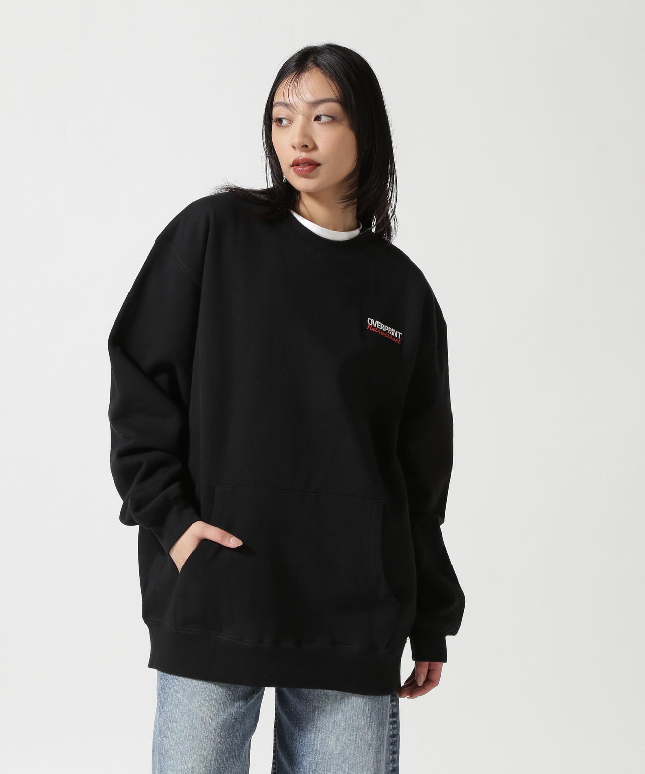 overprint/オーバープリント/3 PIECE BAND BOX LOGO SWEAT