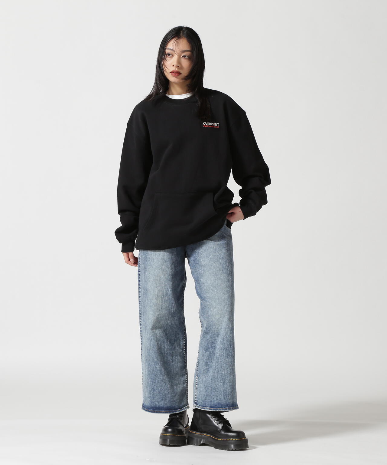 overprint/オーバープリント/3 PIECE BAND BOX LOGO SWEAT
