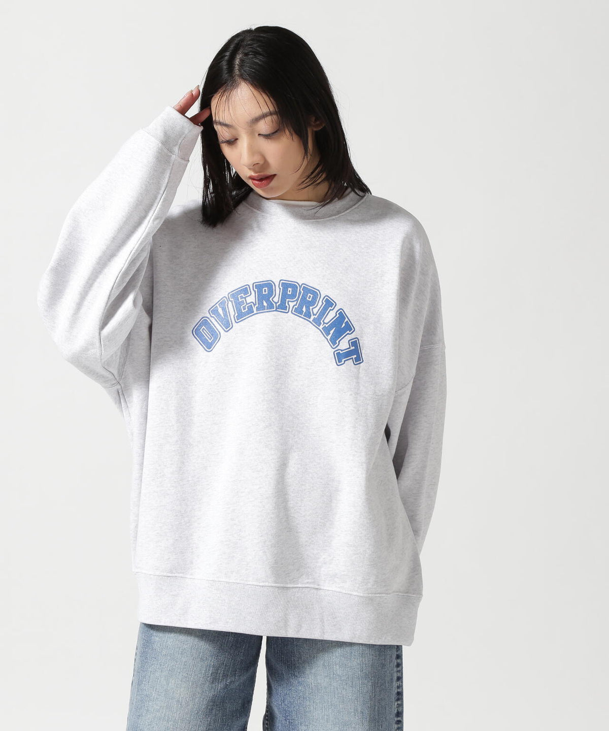 overprint/オーバープリント/PHOTO SHOOTING SWEATSHIRT
