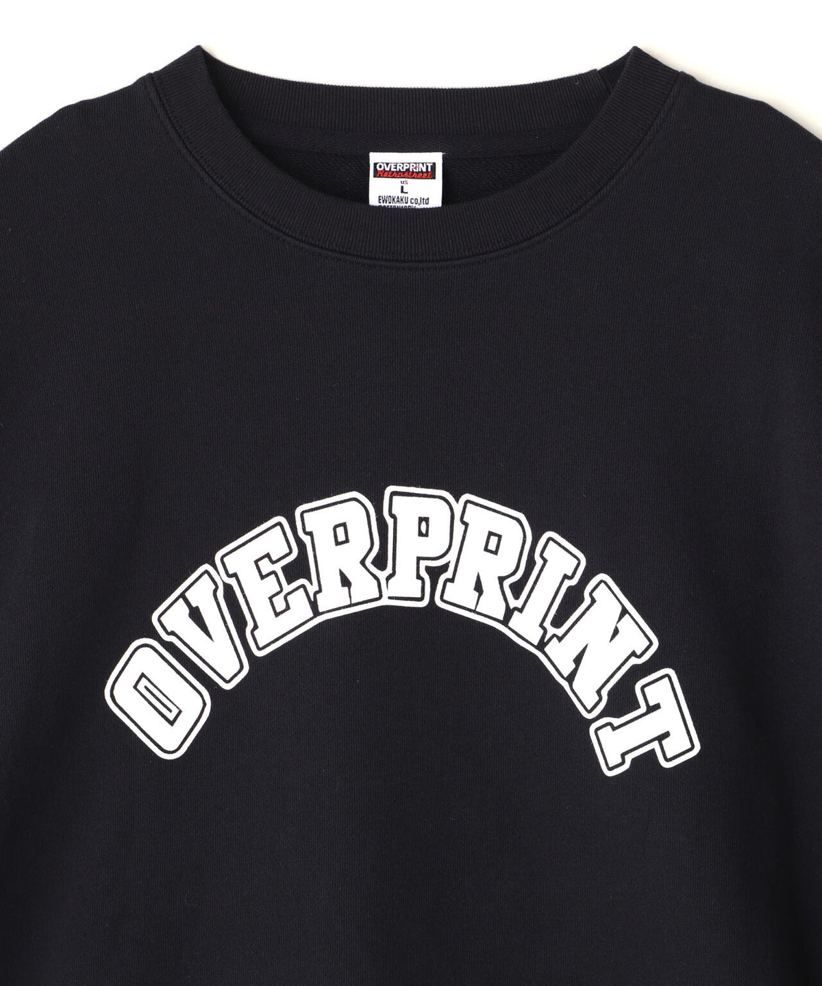 overprint/オーバープリント/PHOTO SHOOTING SWEATSHIRT