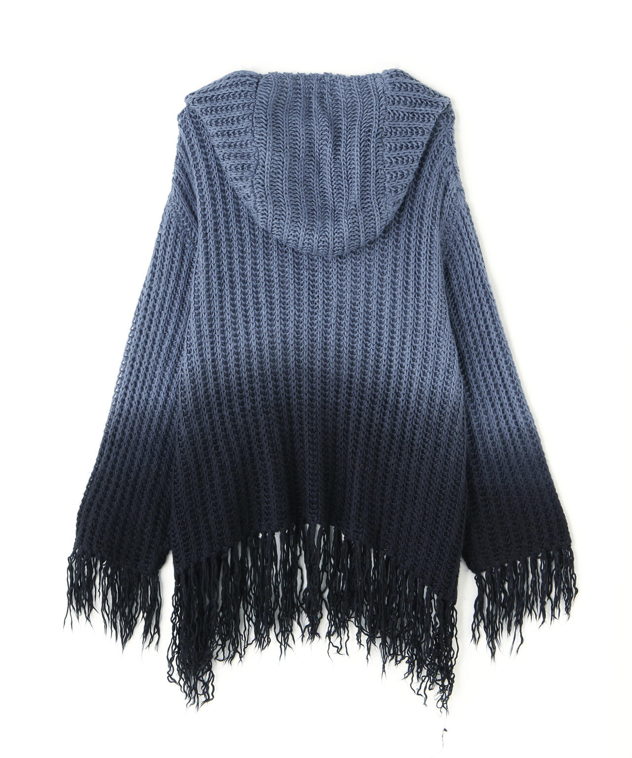 DankeSchon/ダンケシェーン/GRADATION KNIT HOODIE