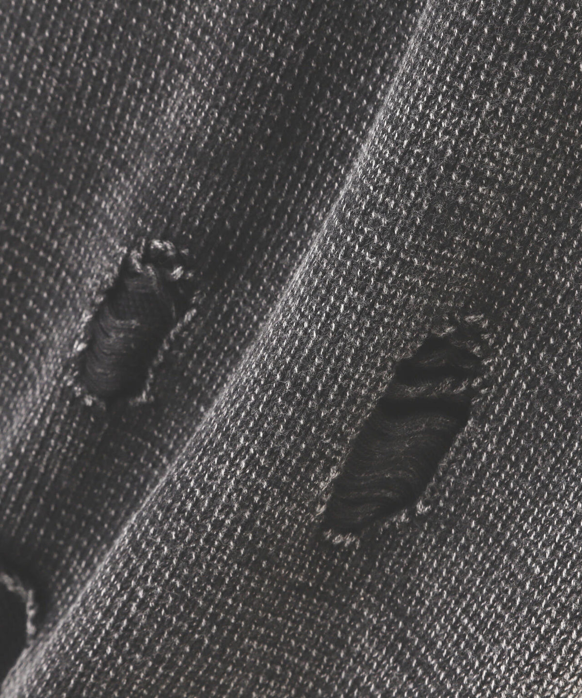 DankeSchon/ダンケシェーン/PIGMENT DAMAGE KNIT VEST
