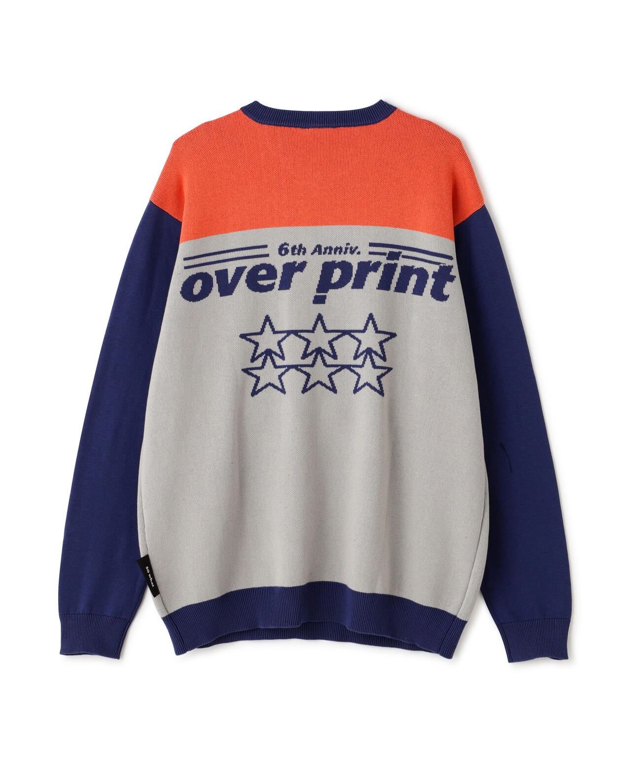 overprint/オーバープリント/78 V NECK COTTON KNIT