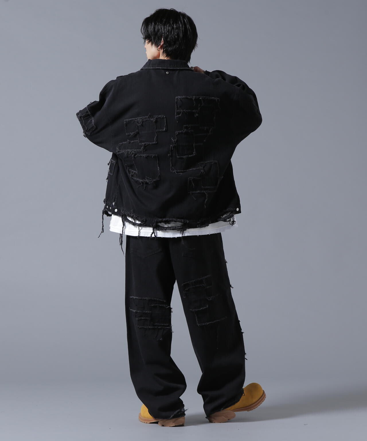 DankeSchon/ダンケシェーン/11OZ PATCHWORK DENIM JACKET