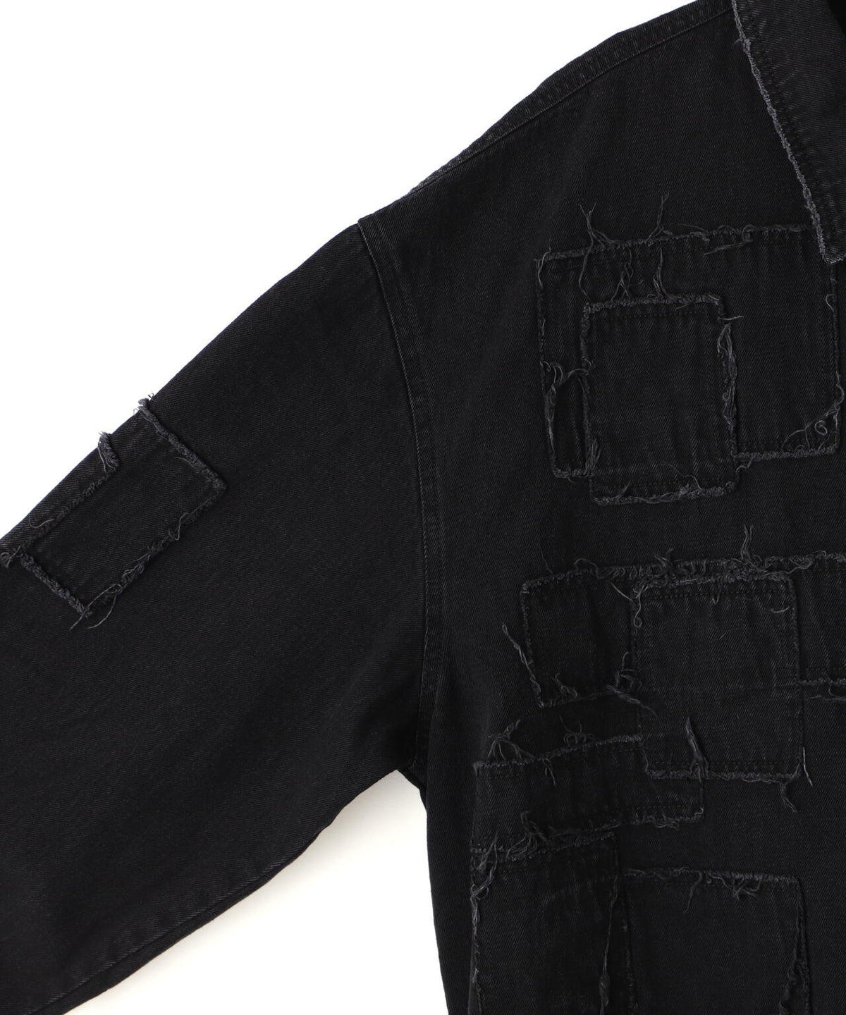 DankeSchon/ダンケシェーン/11OZ PATCHWORK DENIM JACKET