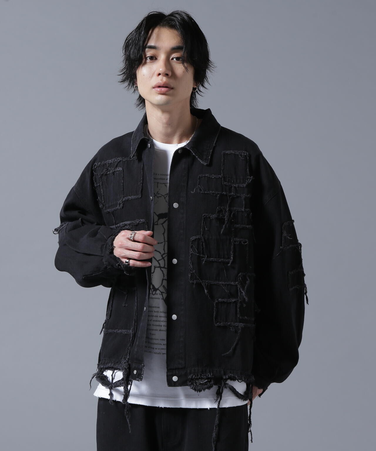DankeSchon/ダンケシェーン/11OZ PATCHWORK DENIM JACKET