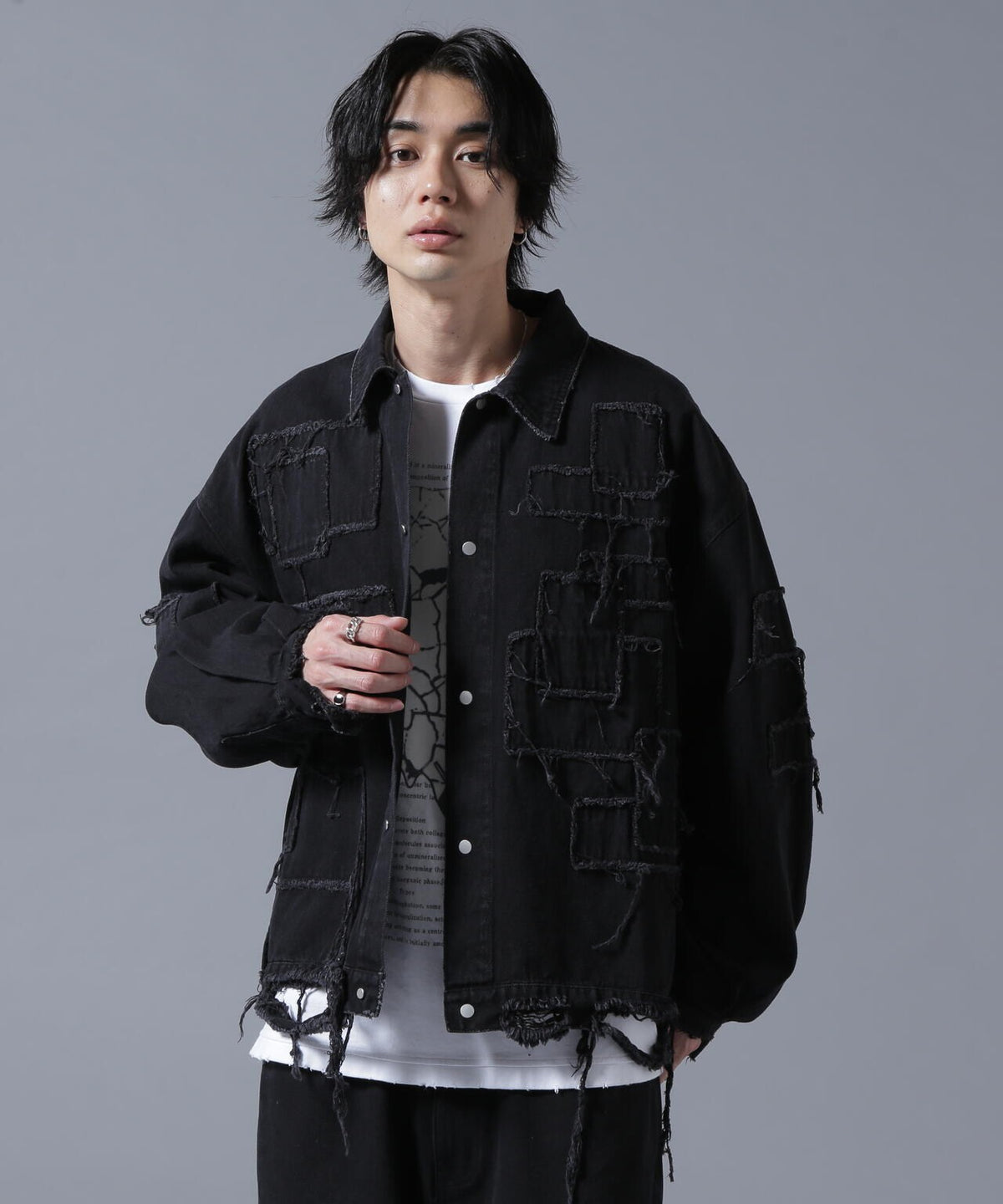 DankeSchon/ダンケシェーン/11OZ PATCHWORK DENIM JACKET