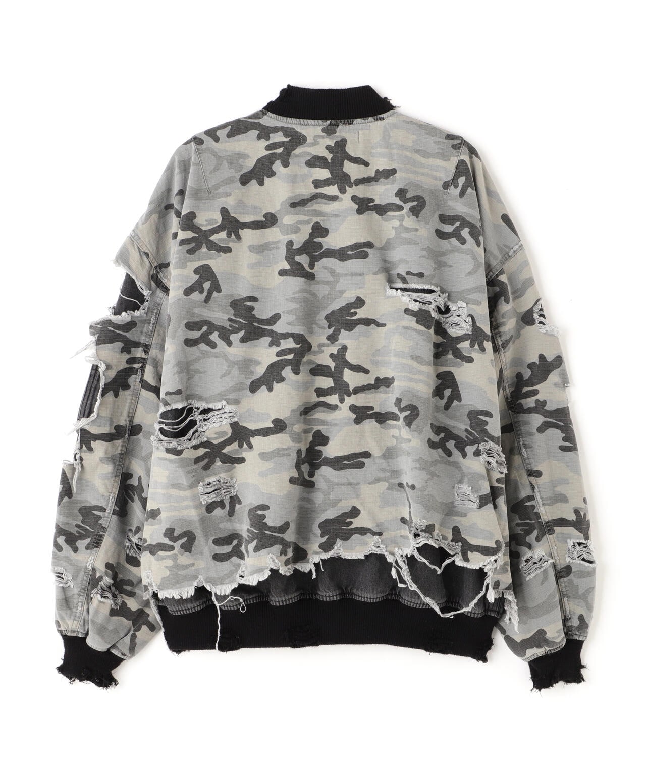 DankeSchon/ダンケシェーン/LAYER RIPSTOP CAMO&DENIM MA-1