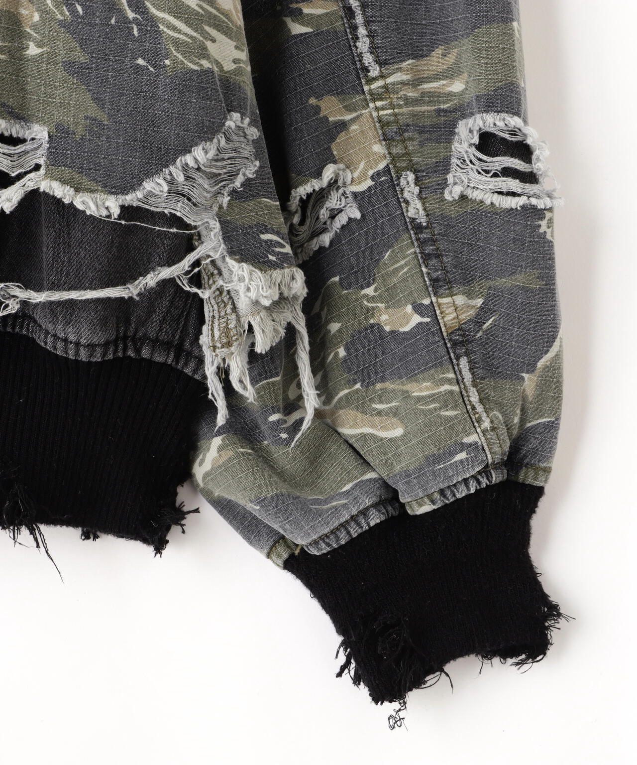 DankeSchon/ダンケシェーン/LAYER RIPSTOP CAMO&DENIM MA-1