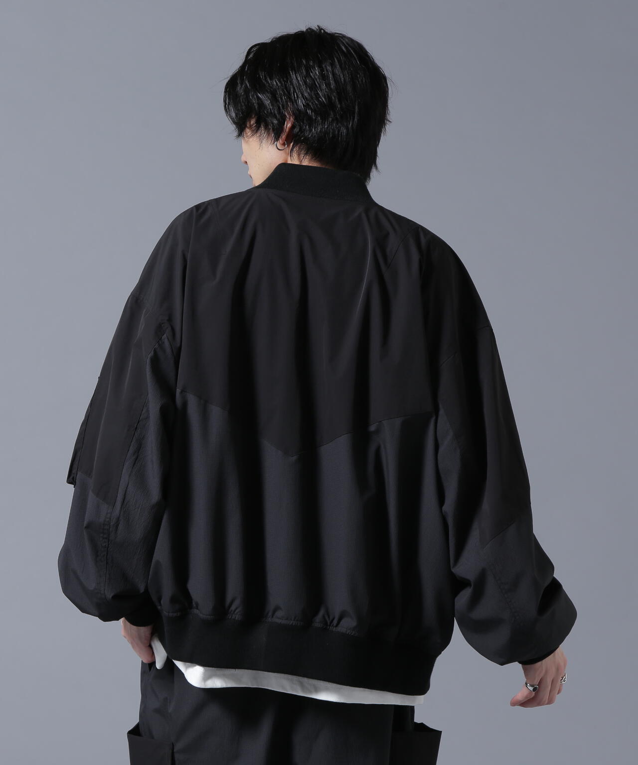 DankeSchon/ダンケシェーン/SWITCH NYLON BLOUSON