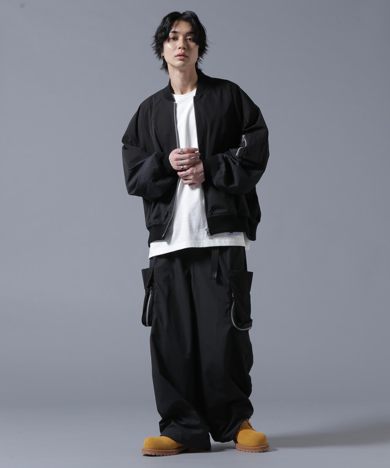 DankeSchon/ダンケシェーン/SWITCH NYLON BLOUSON