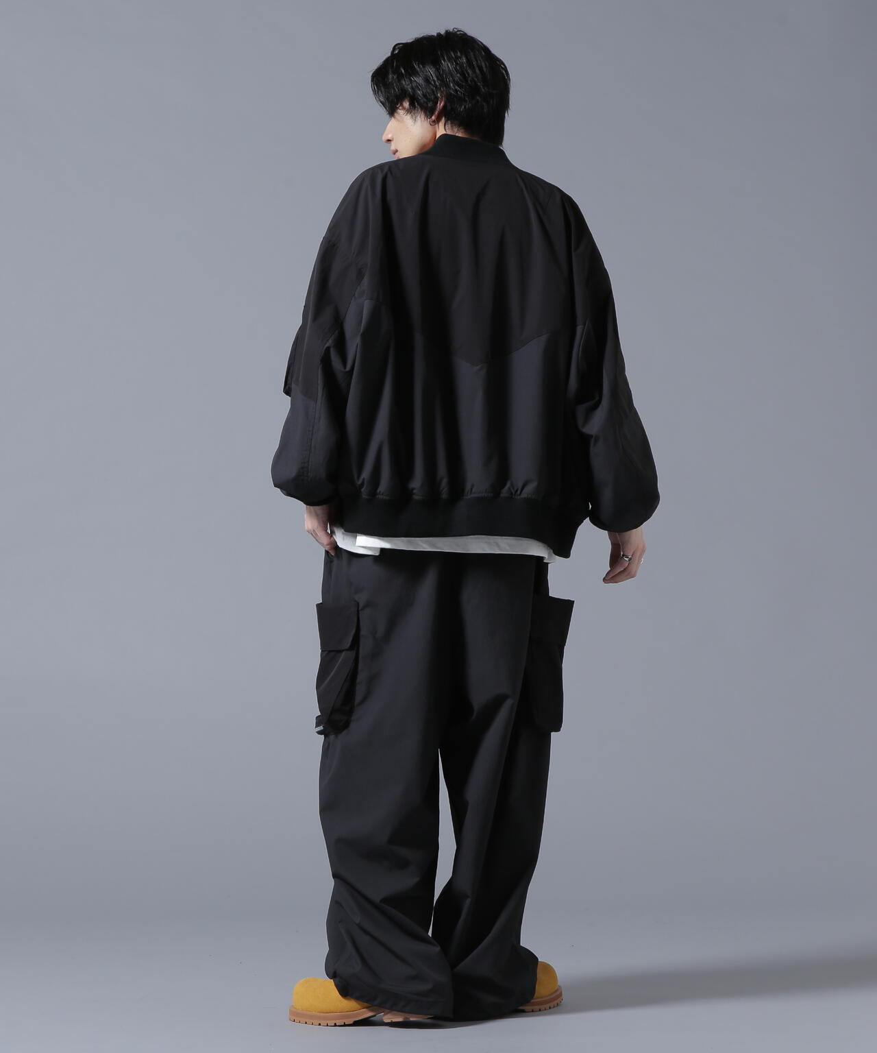 DankeSchon/ダンケシェーン/SWITCH NYLON BLOUSON