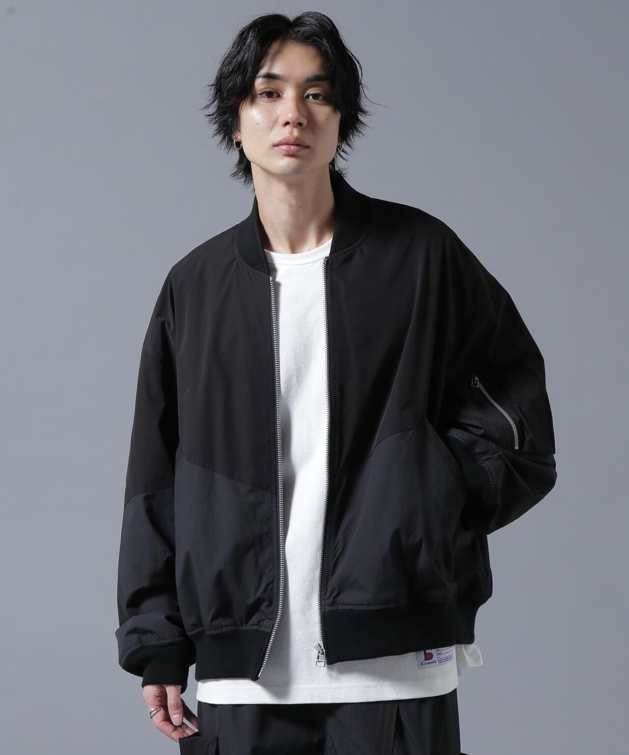DankeSchon/ダンケシェーン/SWITCH NYLON BLOUSON