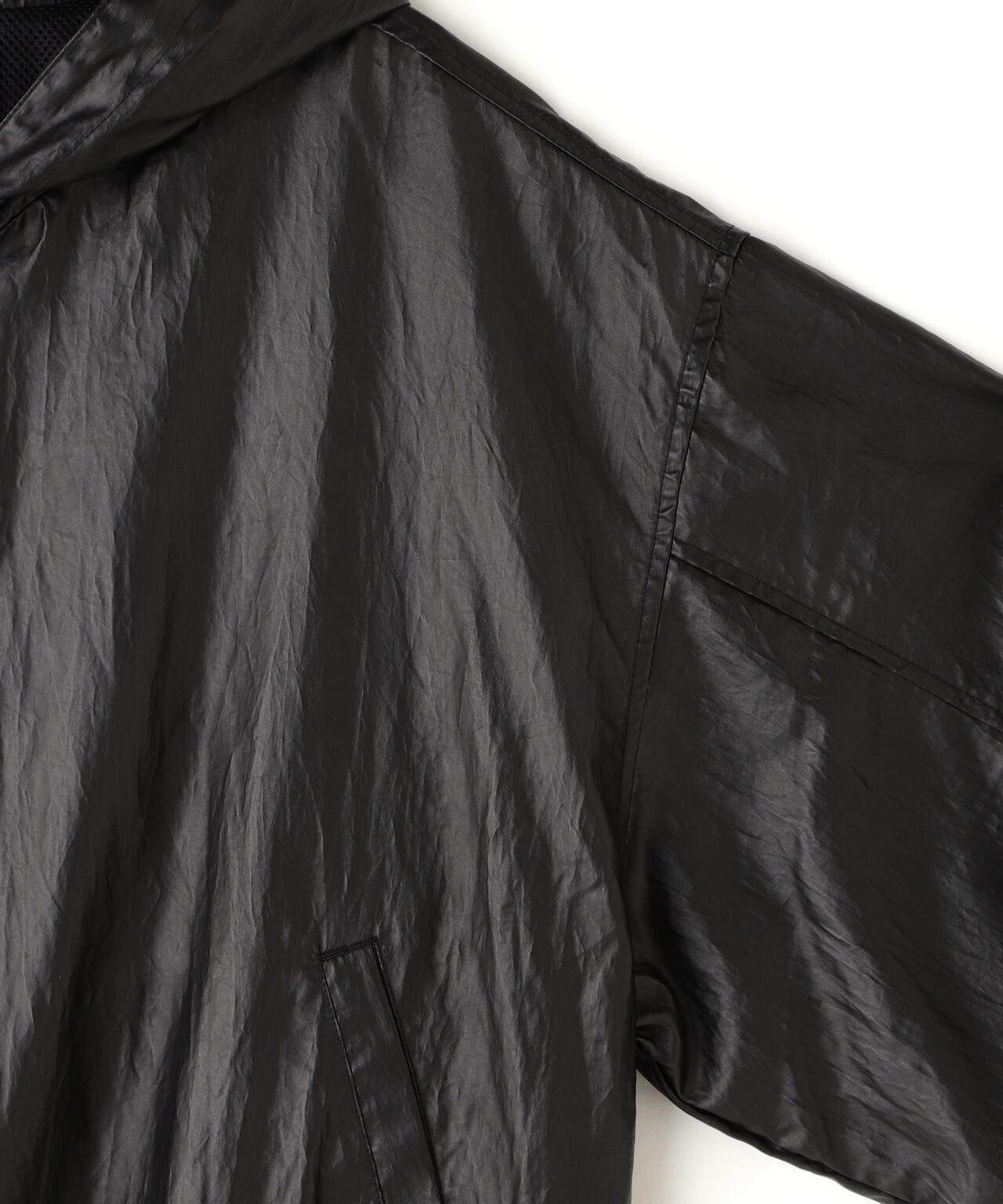 DankeSchon/ダンケシェーン/COATING TENCEL ZIP HOODIE