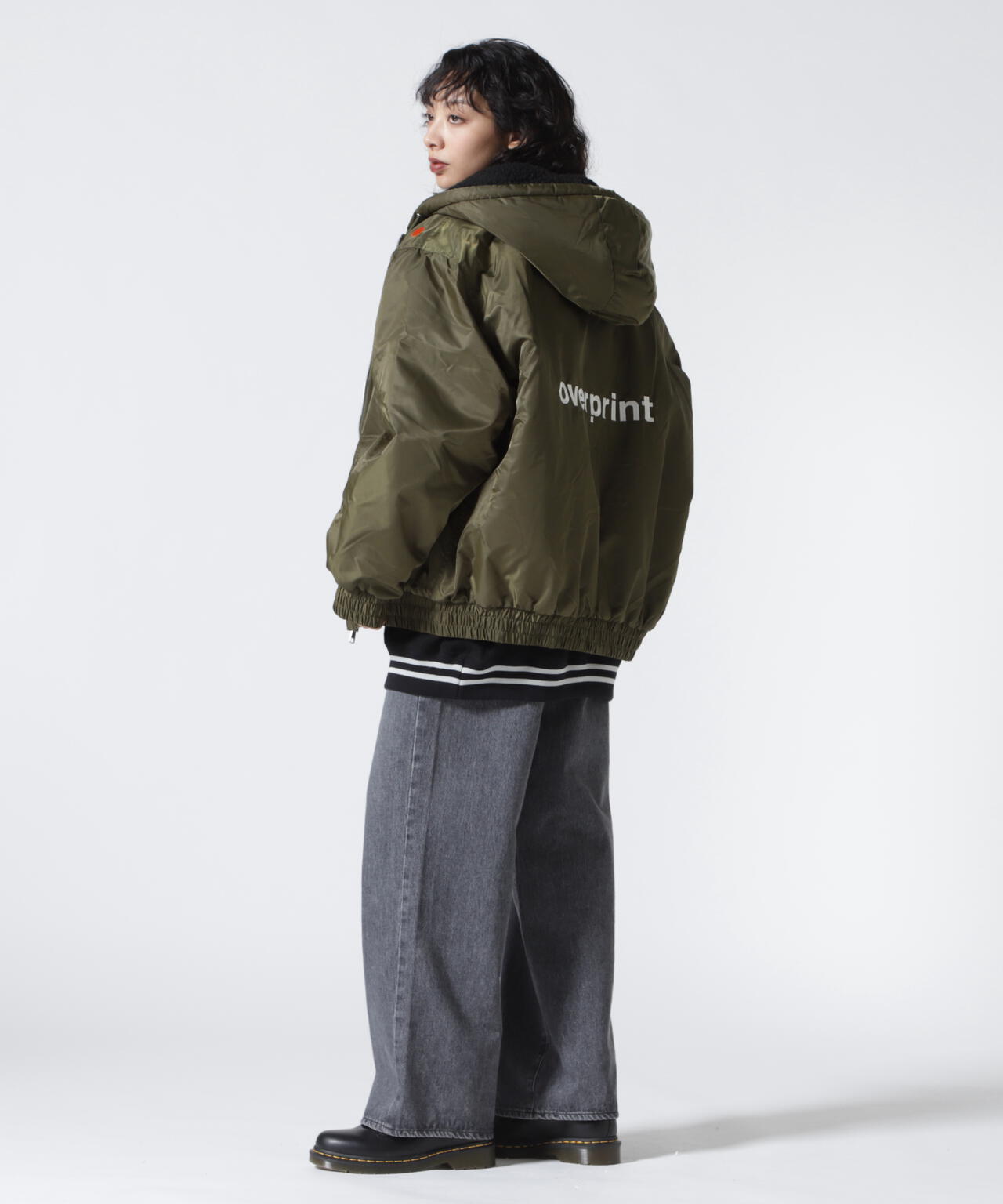 overprint/オーバープリント/HOODIE JACKET