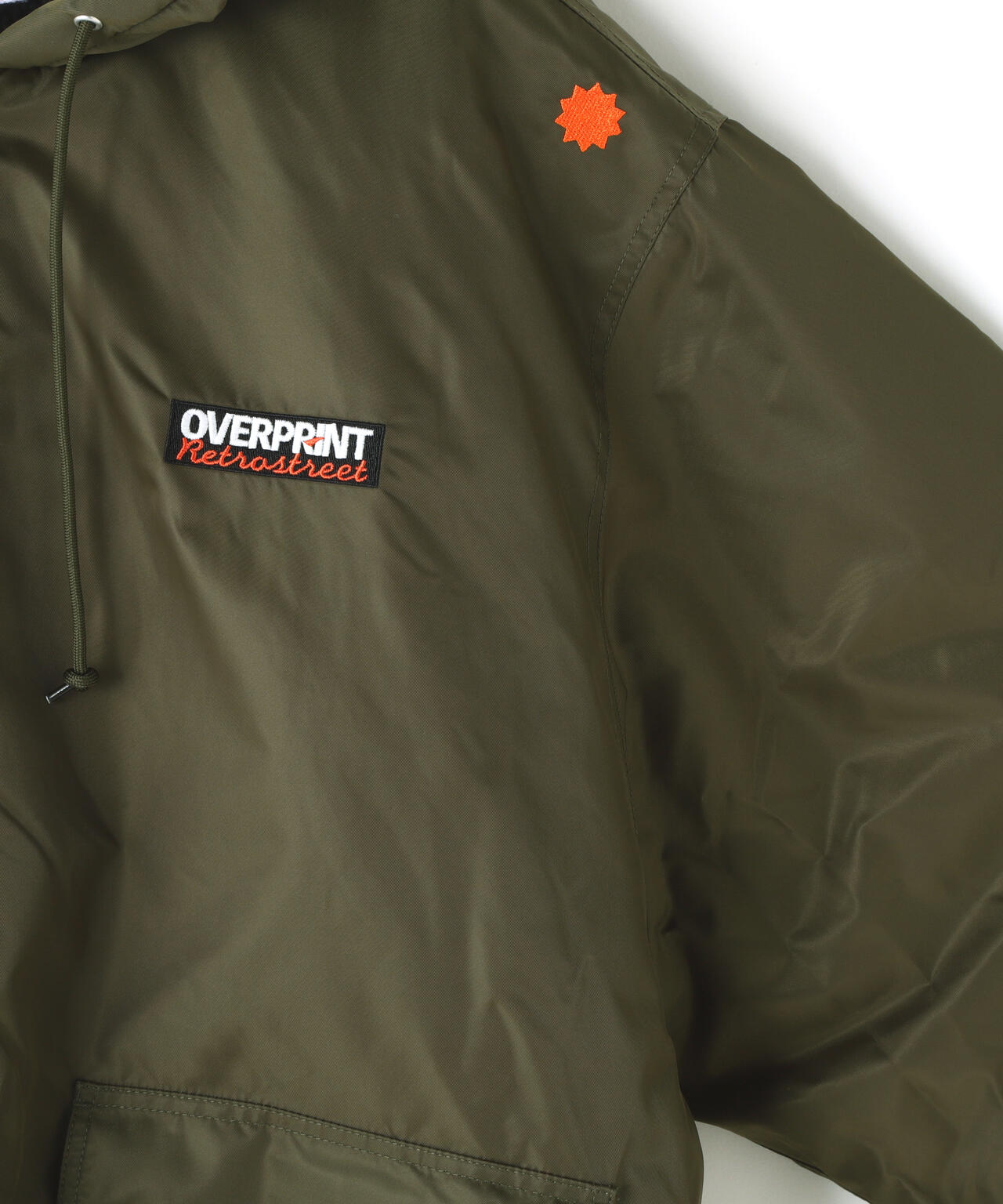overprint/オーバープリント/HOODIE JACKET